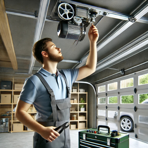 Garage Door Track Repair